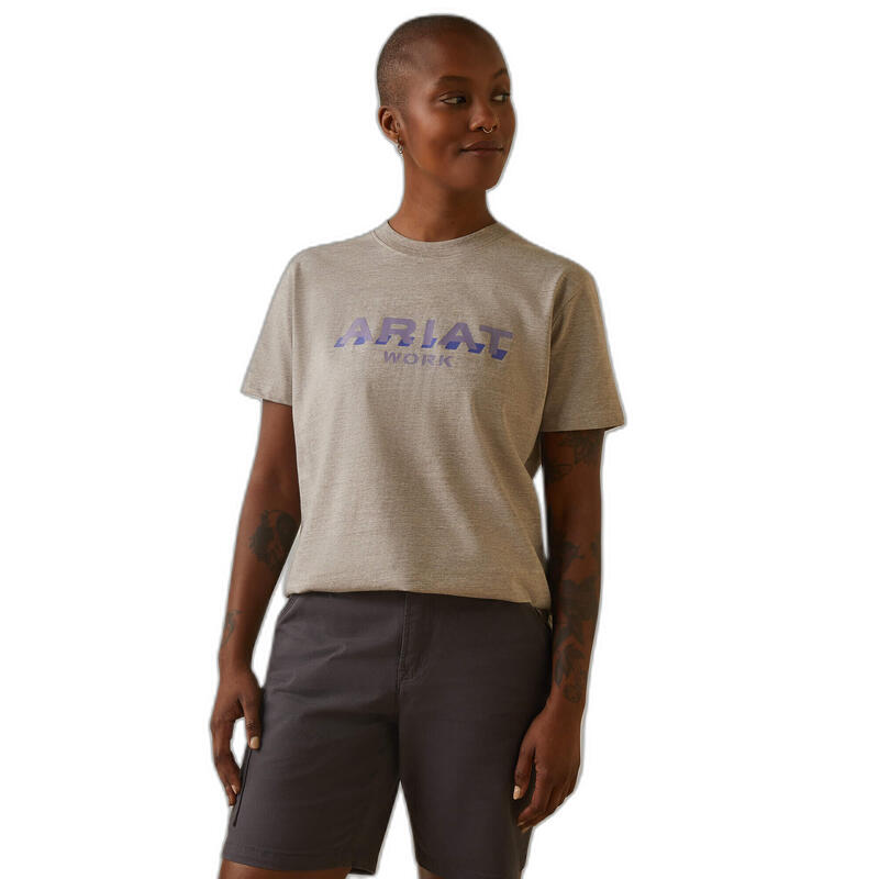 T-shirt da donna in cotone resistente Ariat Rebar
