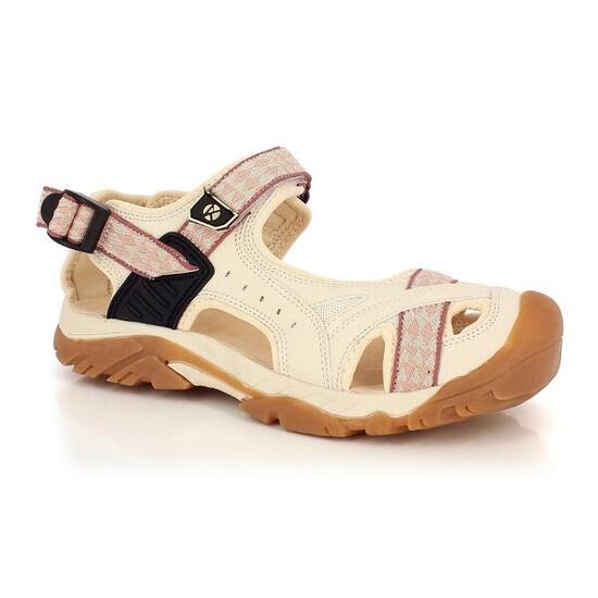 Sandales de marche pour femme - ATTICA - Beige clair