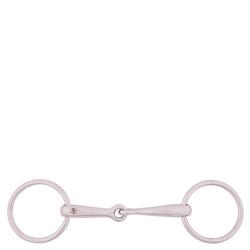 Mors simple pour cheval creux inox BR Equitation