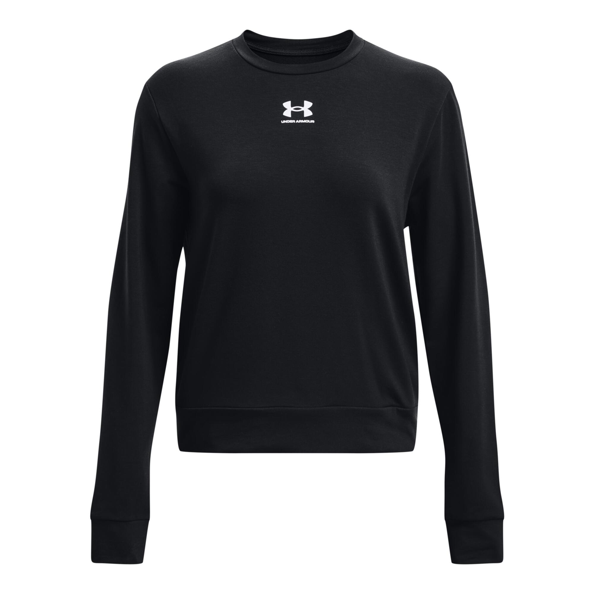Sweatshirt molletonné à col ras du cou femme Under Armour Rival 1/6