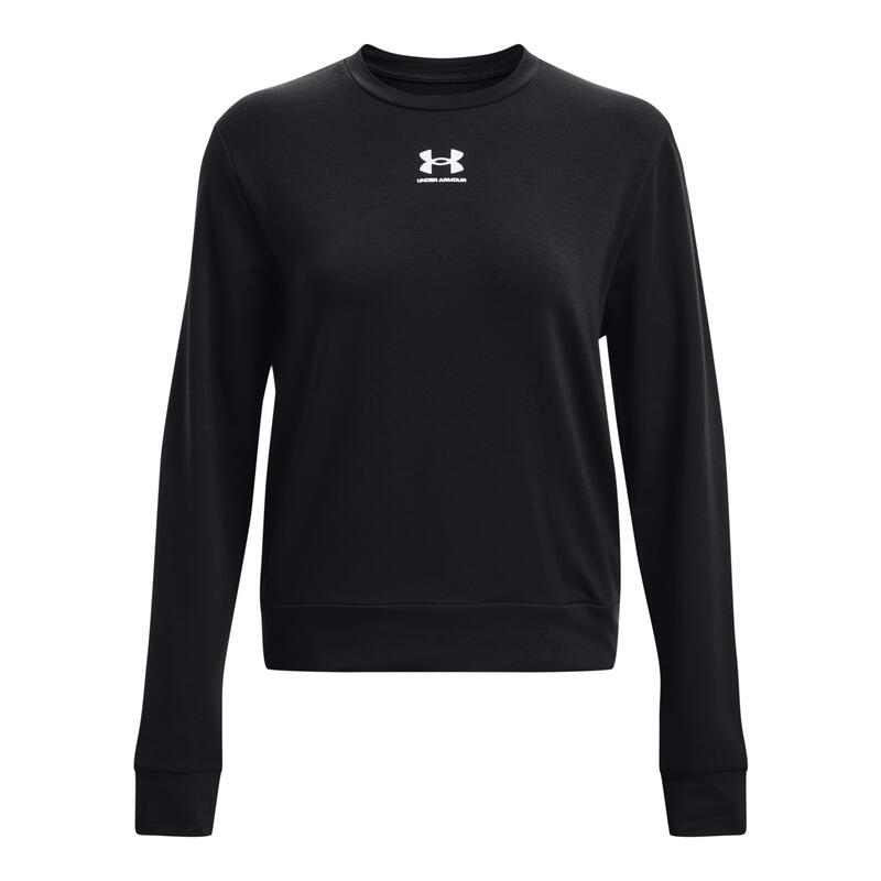 Sweatshirt molletonné à col ras du cou femme Under Armour Rival