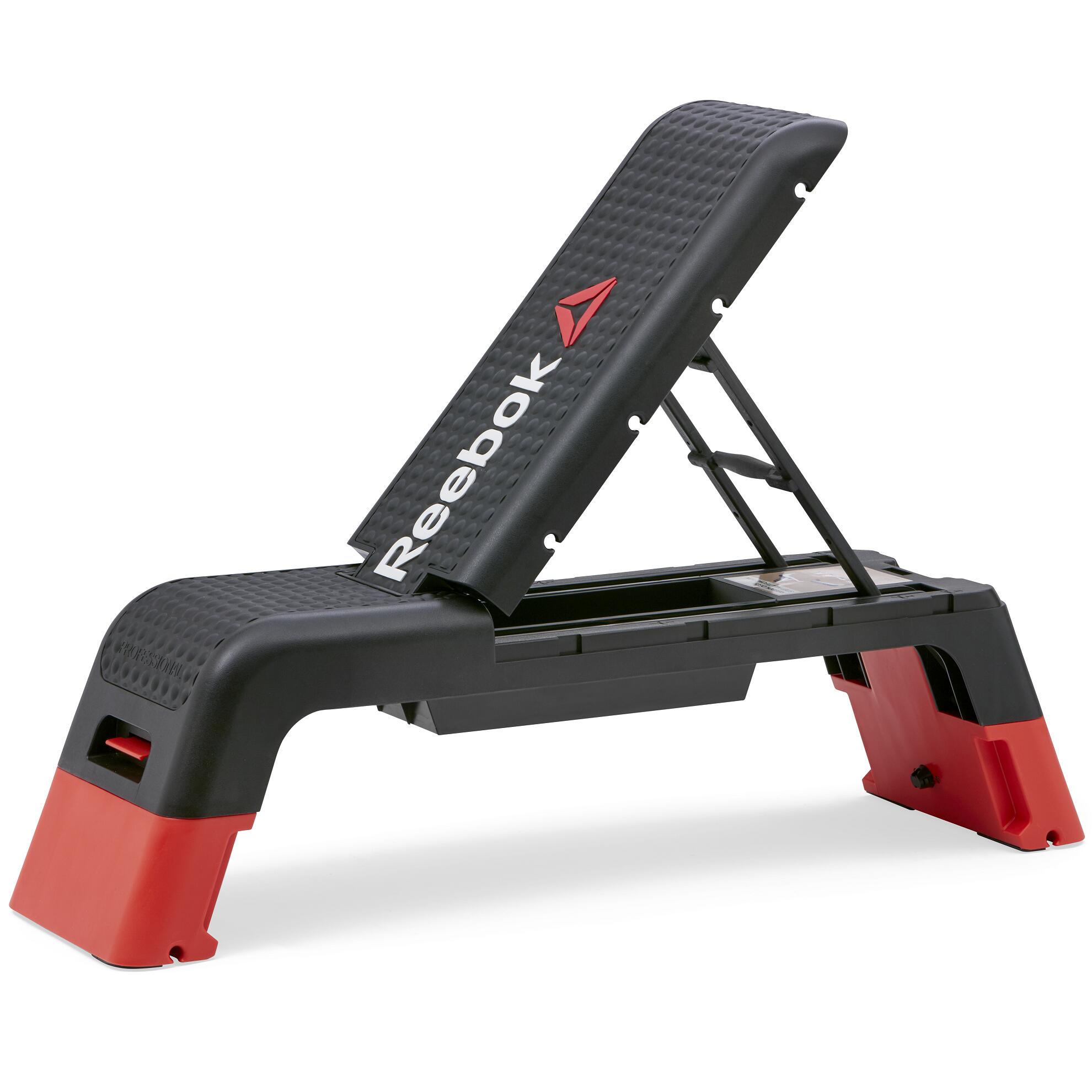 The Deck Workout Bench Red Black