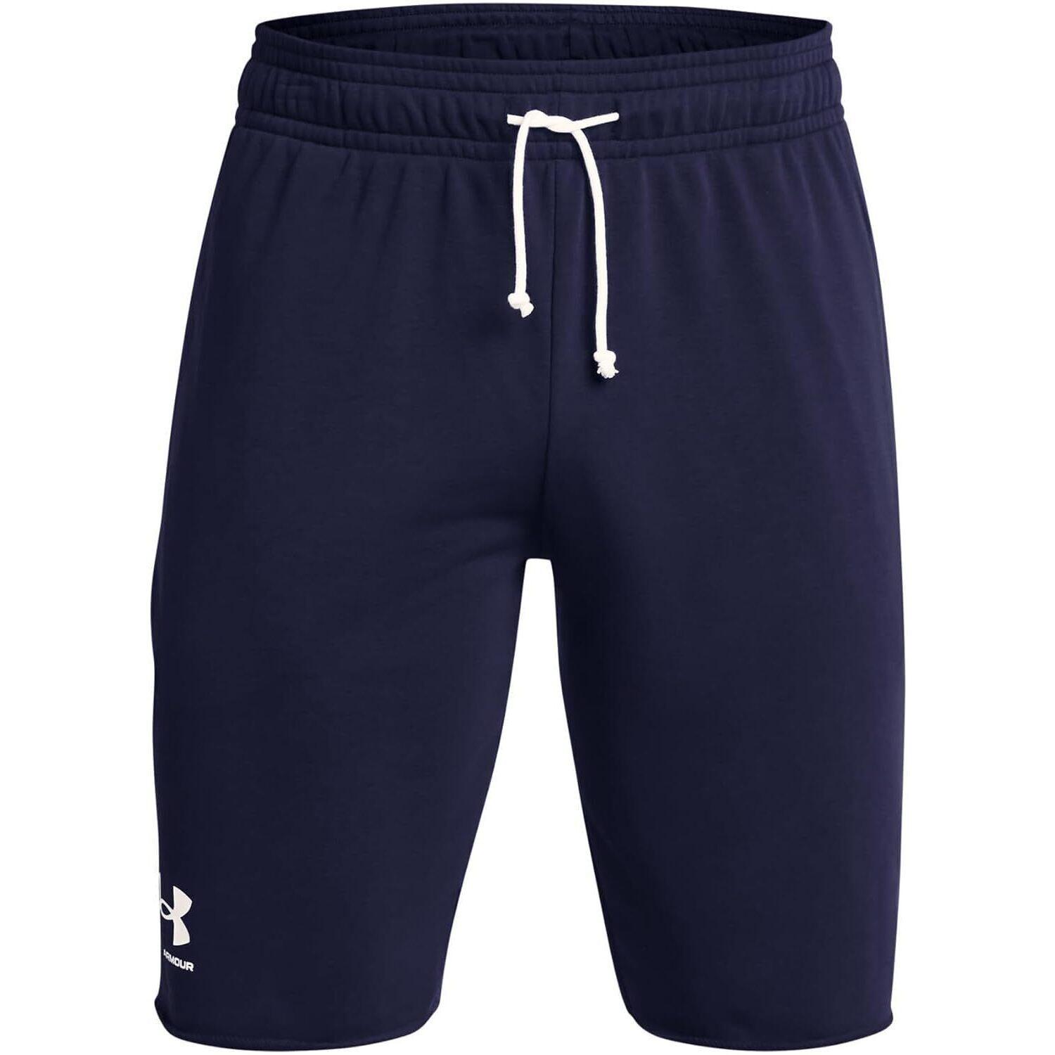 Shorts Under Armour Ua Rival Terry, Bleu, Hommes 1/5