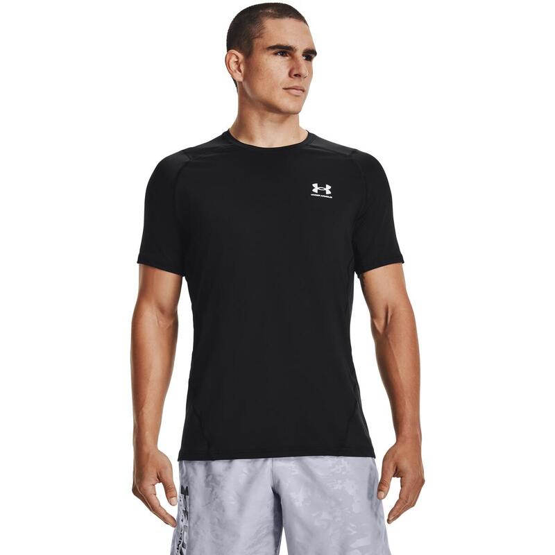 Camiseta de Manga Corta Hombre Under Armour Negro