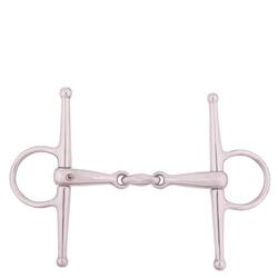 Mors à aiguille pour cheval double brisure massif inox BR Equitation