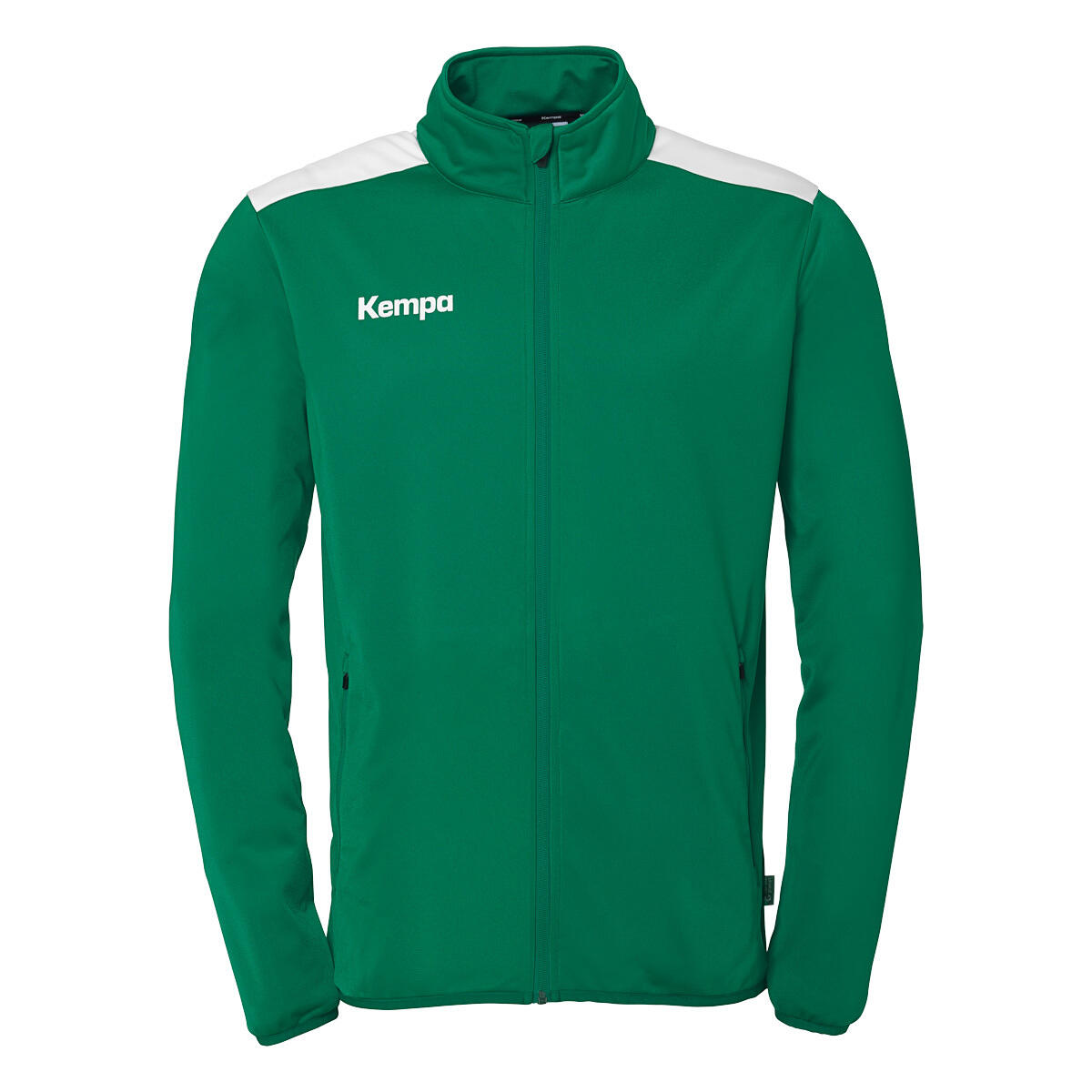 Kempa - Veste D'Entraînement Emotion 27 Poly Jacket Kempa - Gilet Manches Longues - Blanc|noir|vert - 58 4xl - Decathlon