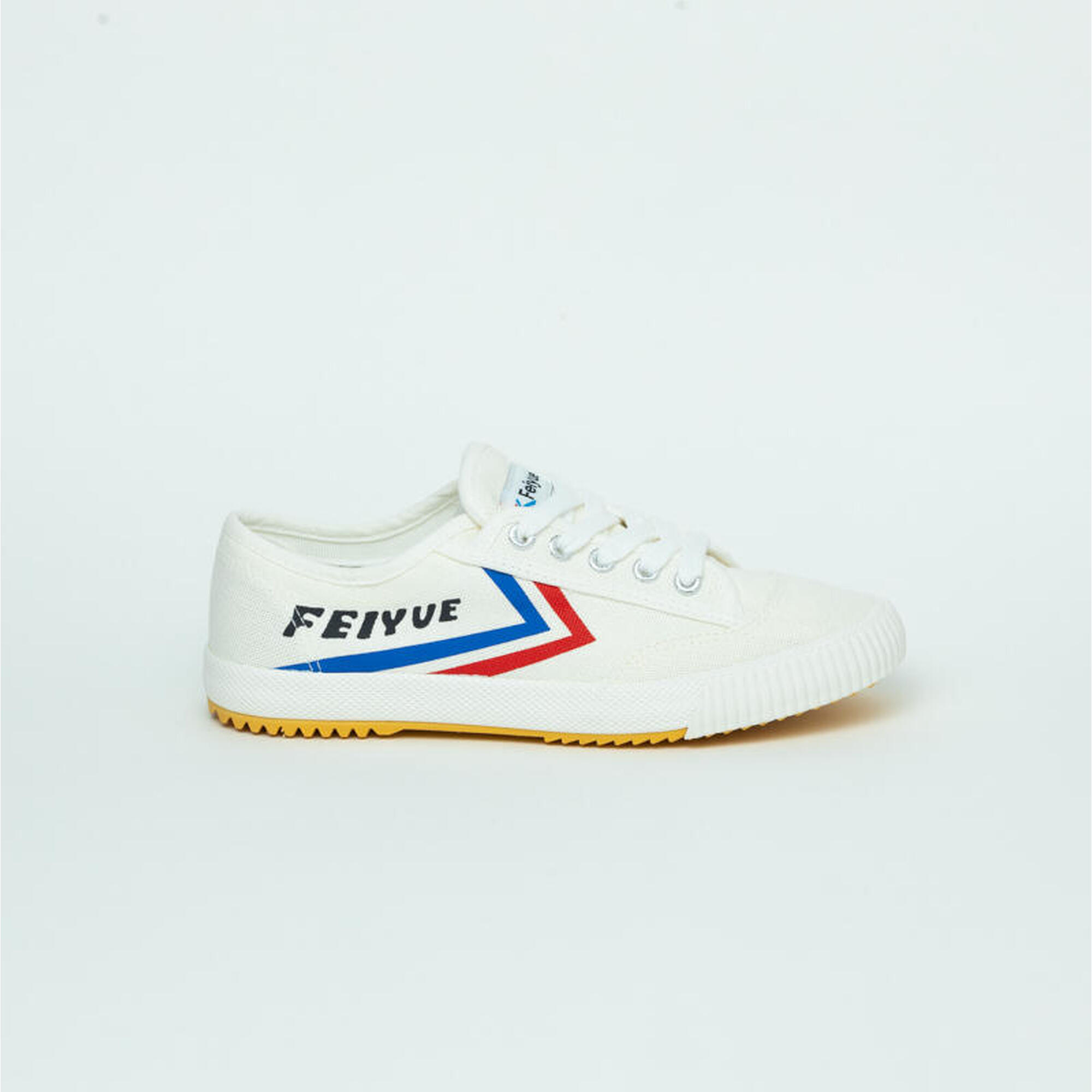 Drift White LO Canvas Shoes - White/Red