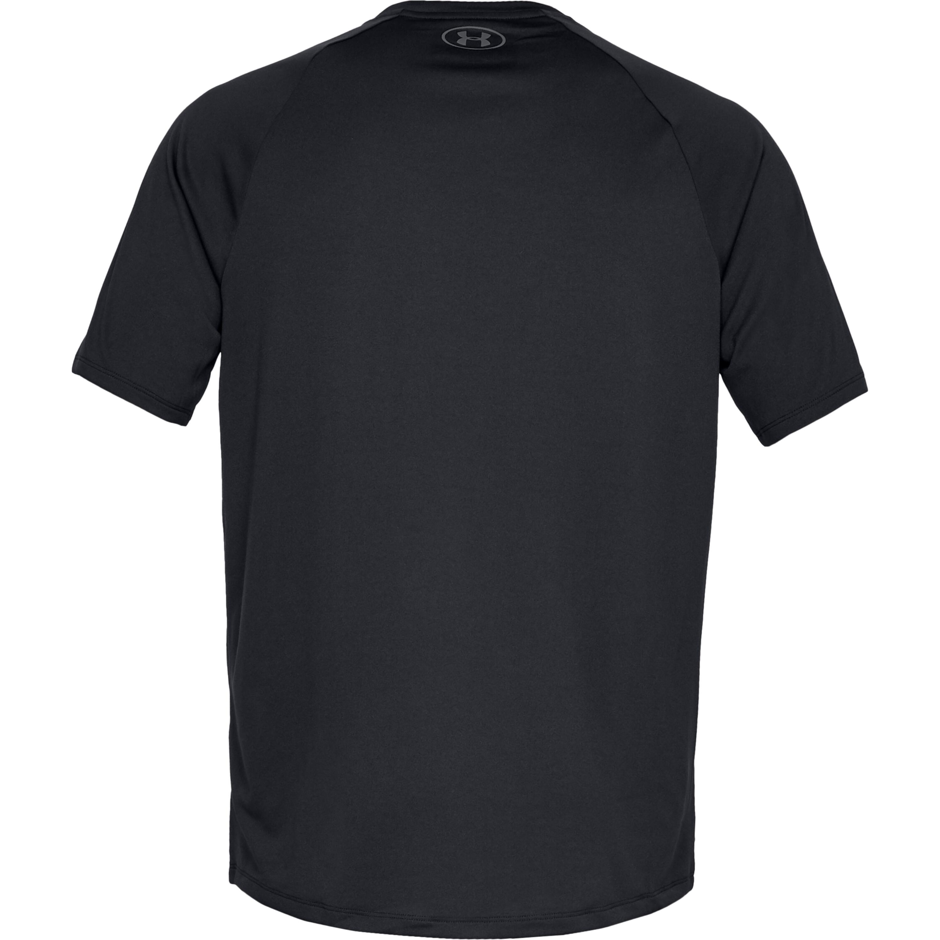 Men's Under Armour Tech 2.0 SS Sports T-Shirt - Black 4/7