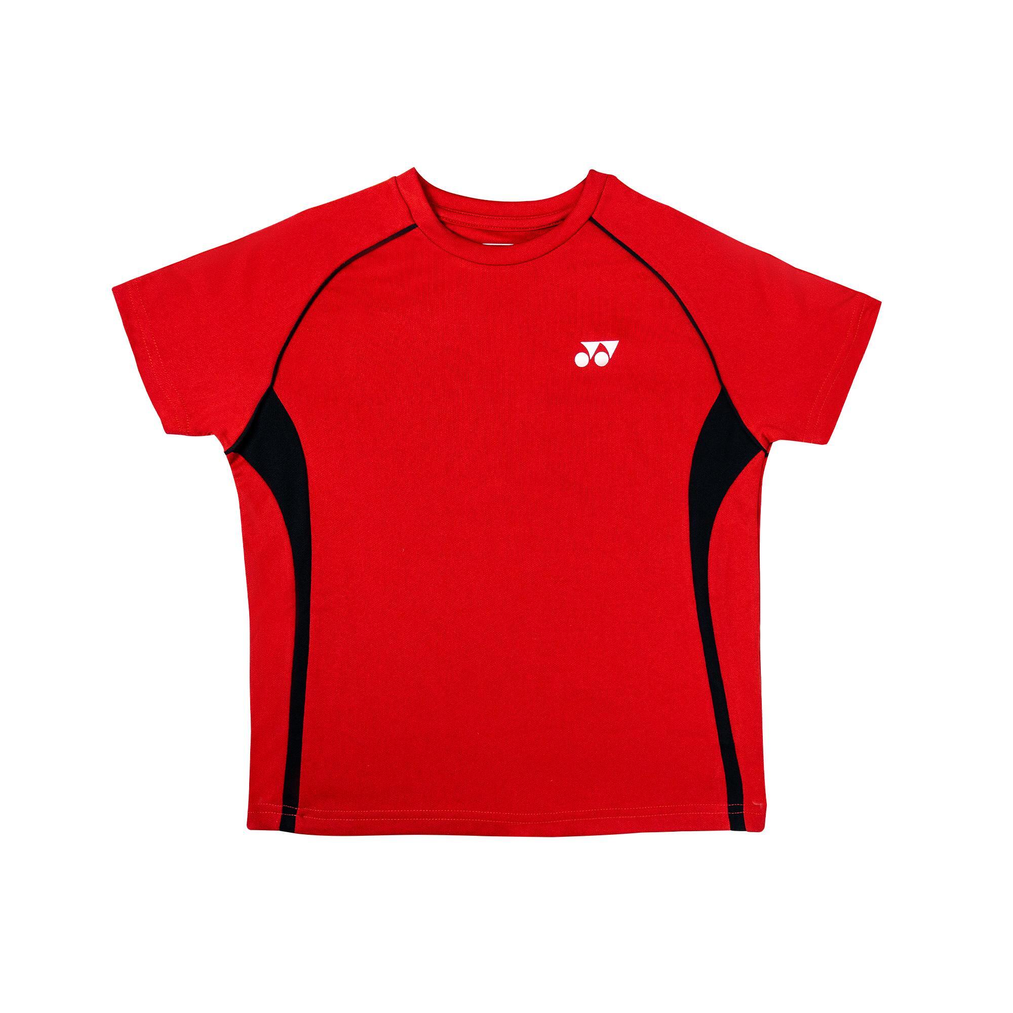 Junior Round Neck Tshirt RJ-S092-2456-JRST23- S HAUTE RED