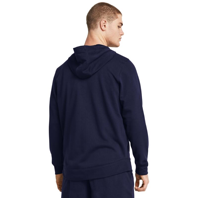 Hanorac pentru bărbați Under Armour Rival Terry Lc Fz Blue Blue 2xl