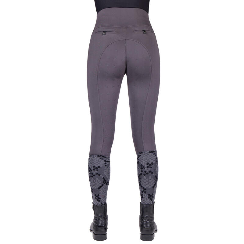 Full Grip Reitturnier-Leggings Damen QHP Djune