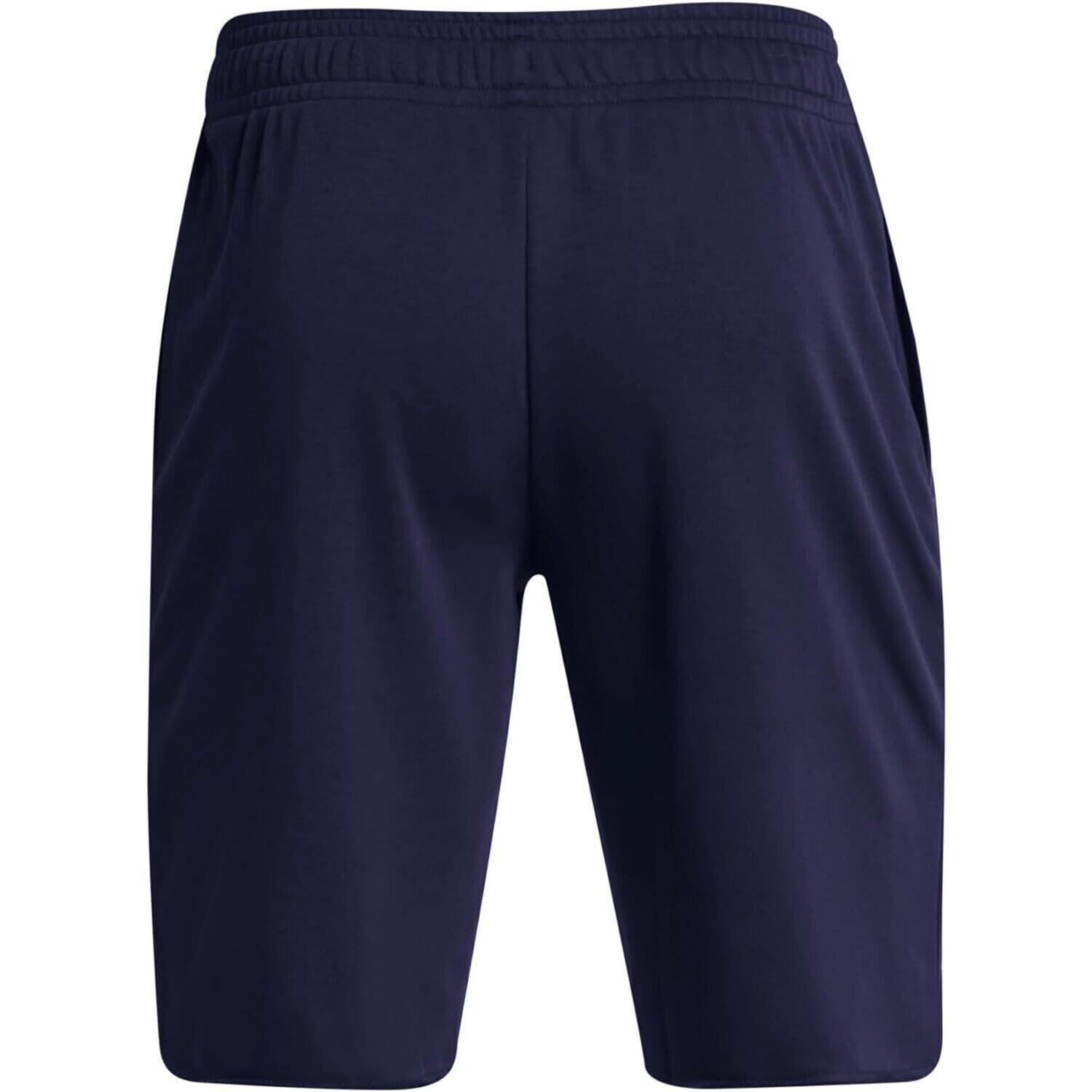 Shorts Under Armour Ua Rival Terry, Bleu, Hommes 2/5