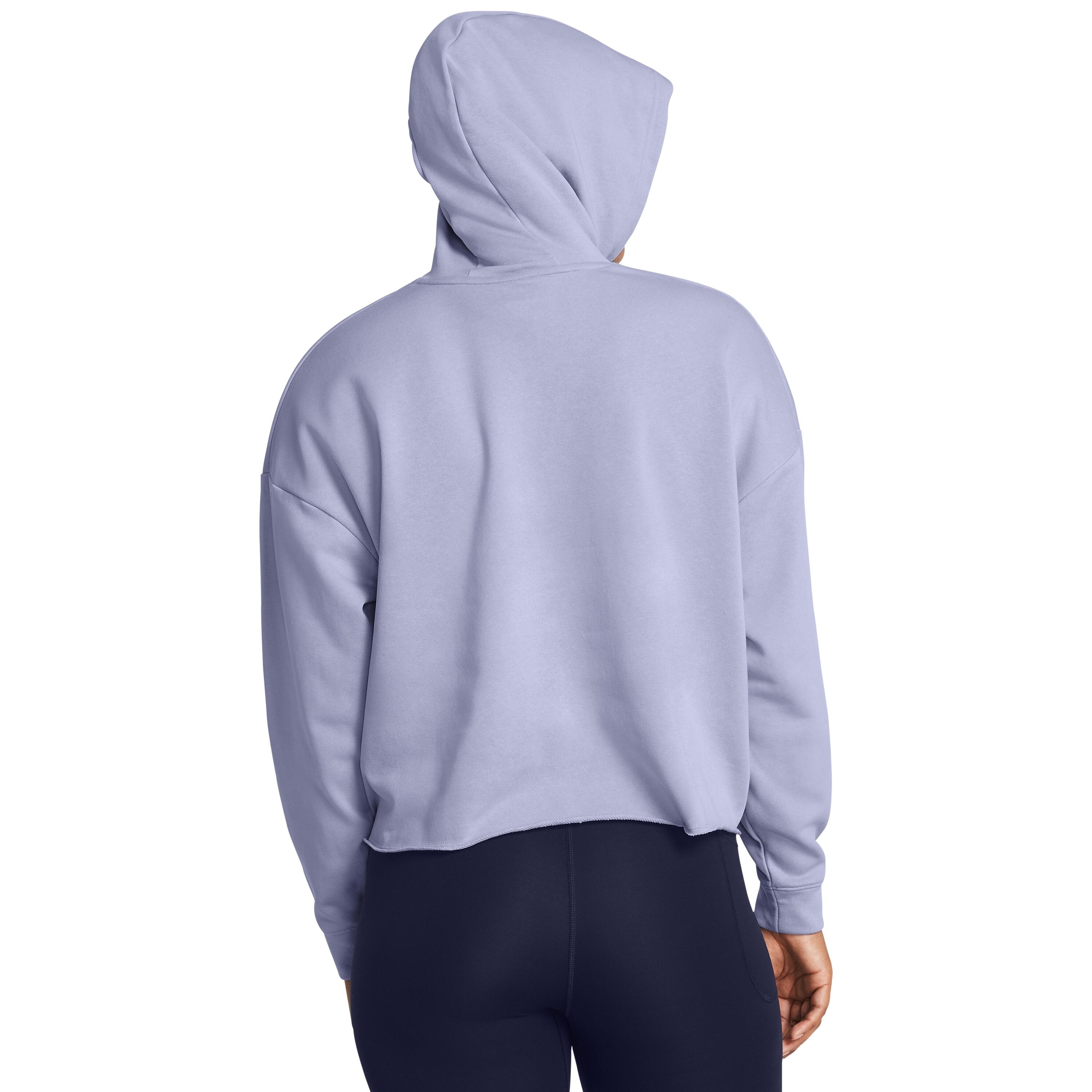 Sweatshirt à capuche oversize femme Under Armour Rival Terry 4/4