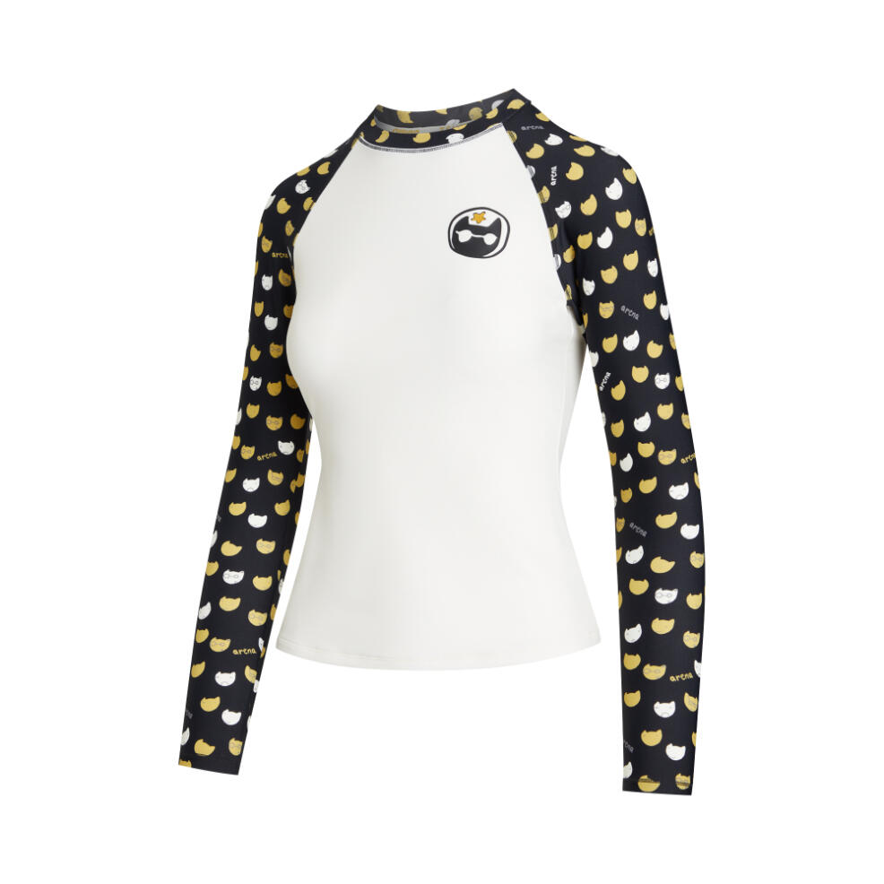 ARENA X TSUMORI CHISATO LADIES ALLOVER LS HOODED SUN