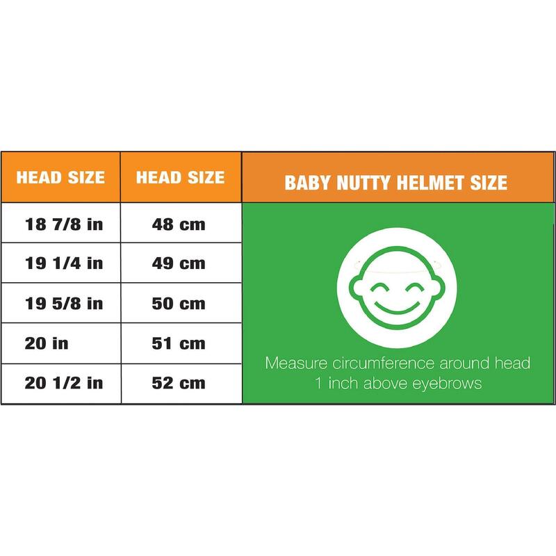 Baby Nutty Kid's MIPS Bicycle Helmet - Apple A Day