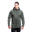 Men Waterproof Pocket Sports Softshell Windbreaker Jacket with Hood - Olive