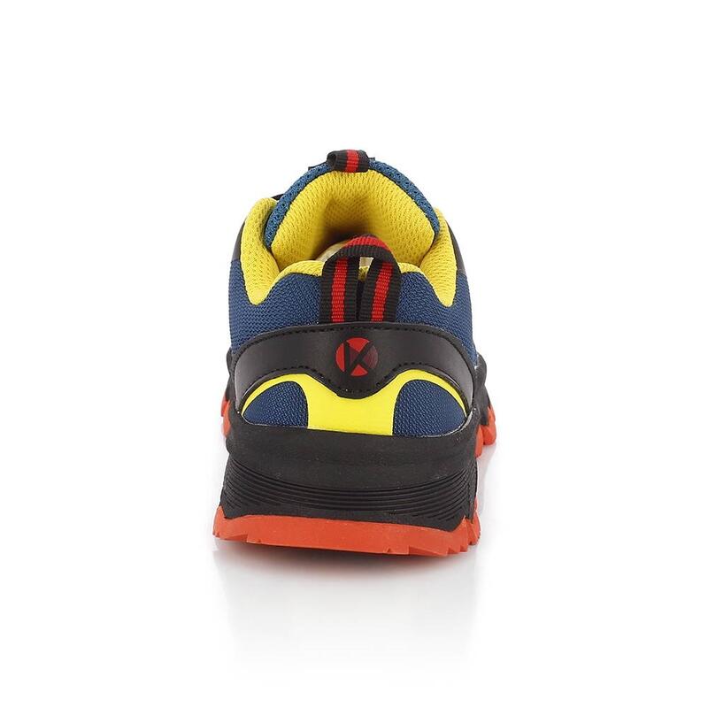 Zapatillas outdoor para niños - LIVIO - Petroleo