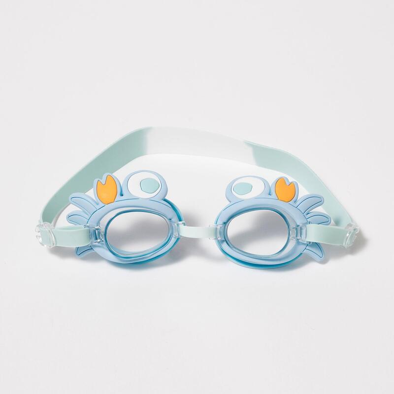 Sonny the Sea Creature Children Mini Swim Goggles - Blue