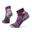 Hike Light Cushion Clear Canyon Pattern Ankle Women Socks - Purple Iris