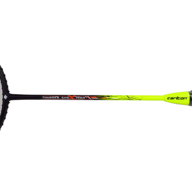 Thunder Shox 1500 G6 HL Badminton Racket (Strung) - Leon yellow/black