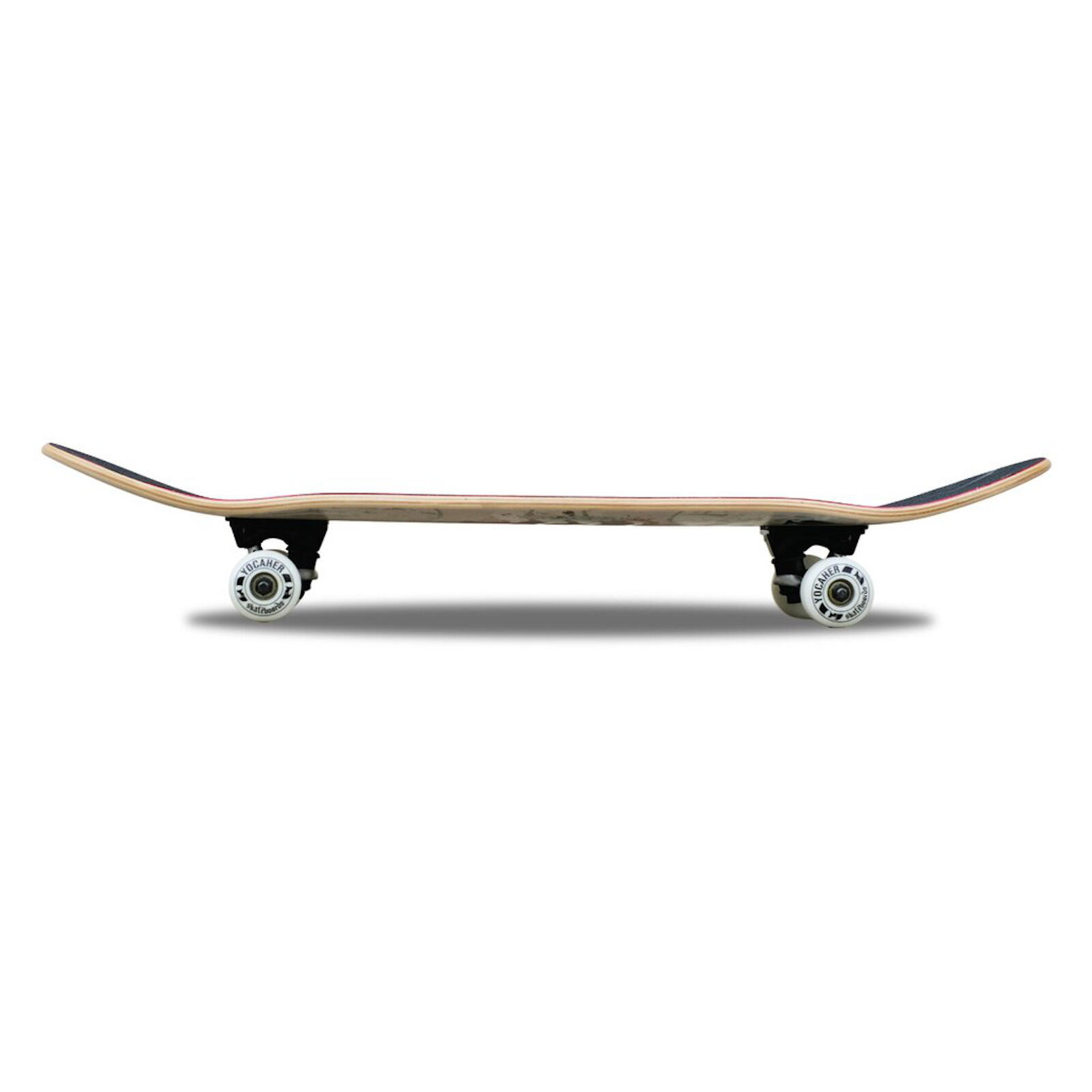 Skateboard Complete 8 Inch Samurai Girls - Gold Dragon