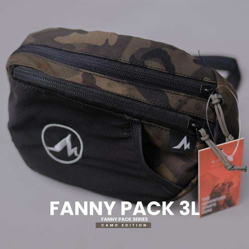 Unisex Ultralight Hiking Fanny Pack 3L - Camouflage