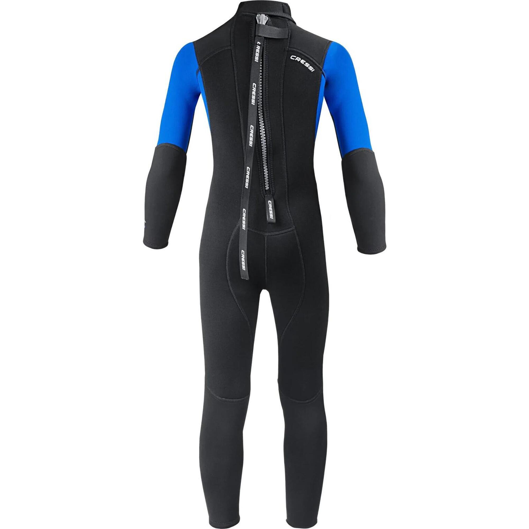 Morea 3mm Junior Wetsuit - Black