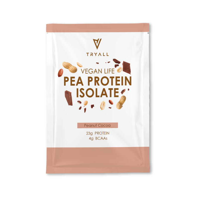 Pea Protein Isolate Sachet (15 packs) - Peanut Cocoa