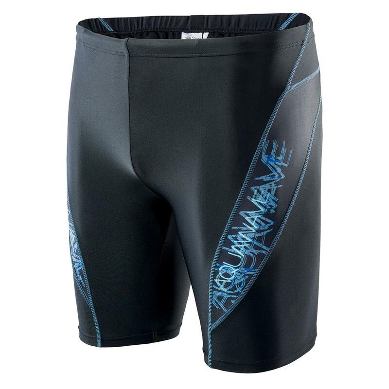 Costume Da Bagno A Pantaloncino Uomo Aquawave Barid Nero Curacao Blu