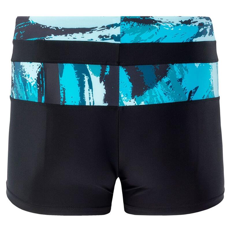 Short de bain TAHU Homme (Noir / Turquoise)