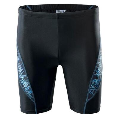 Costume Da Bagno A Pantaloncino Uomo Aquawave Barid Nero Curacao Blu