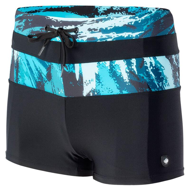 Short de bain TAHU Homme (Noir / Turquoise)