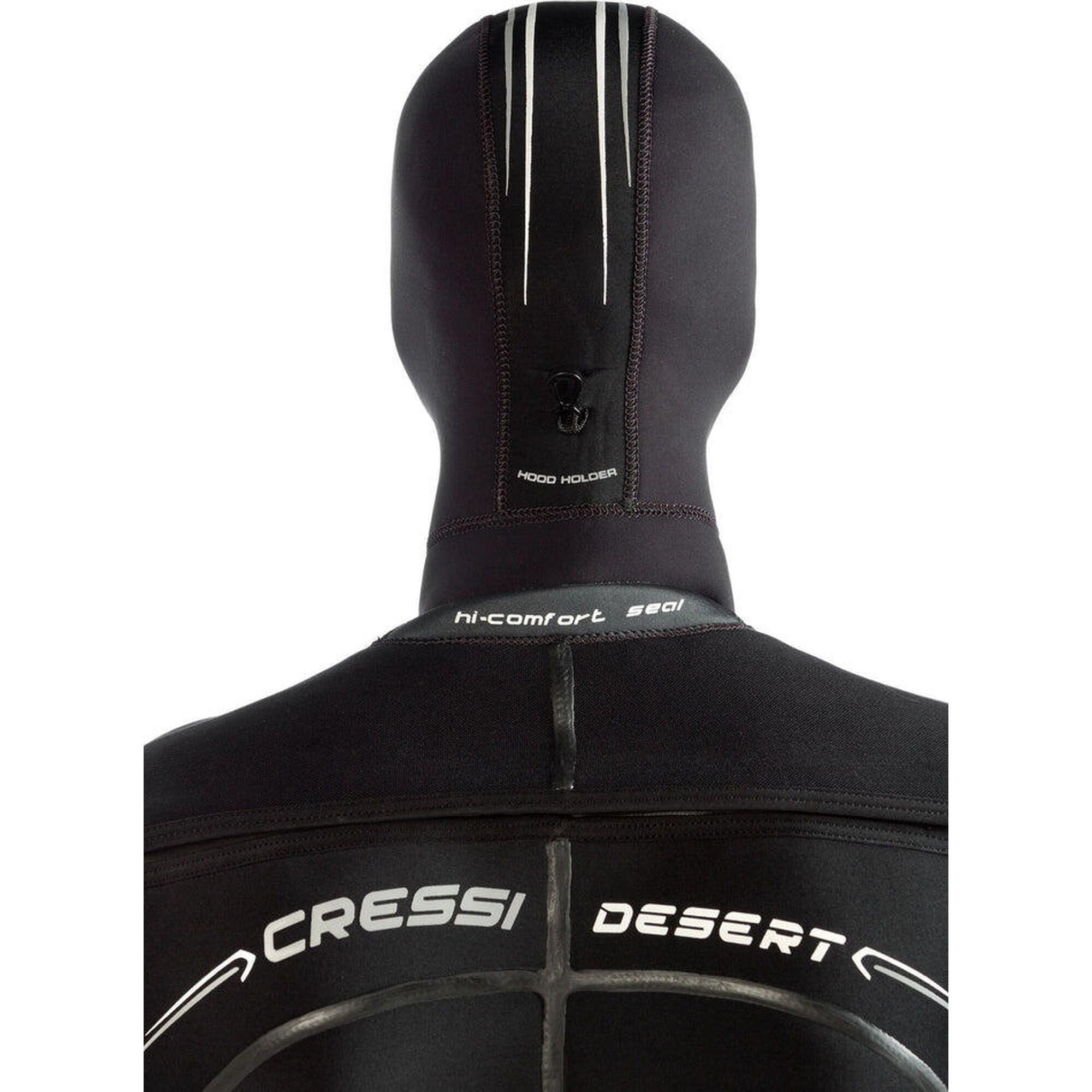 Desert Drysuit Man High density 4mm drysuit - Black