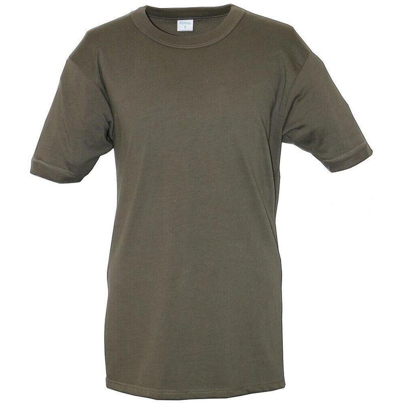 Leo Köhler Unterhemd oliv T-Shirt für die Jagd Jagdunterhemd