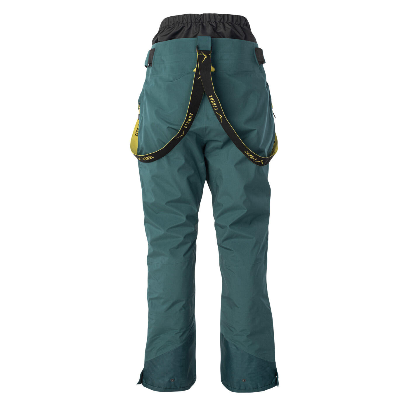 Mens Svean Ski Trousers (June Bug/Citronelle) 2/3