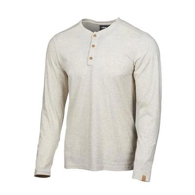 Longsleeve GY Eje Naturmelange für Herren – Bio-Baumwolle – Beige