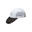 SOFT UV UNISEX RUNNING CAP - WHITE/CHARCOAL