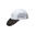 SOFT UV 中性跑步帽 - 白/深灰色