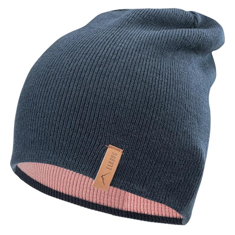 Bonnet d'hiver TREND Femme (Bleu sombre / Flamant rose)