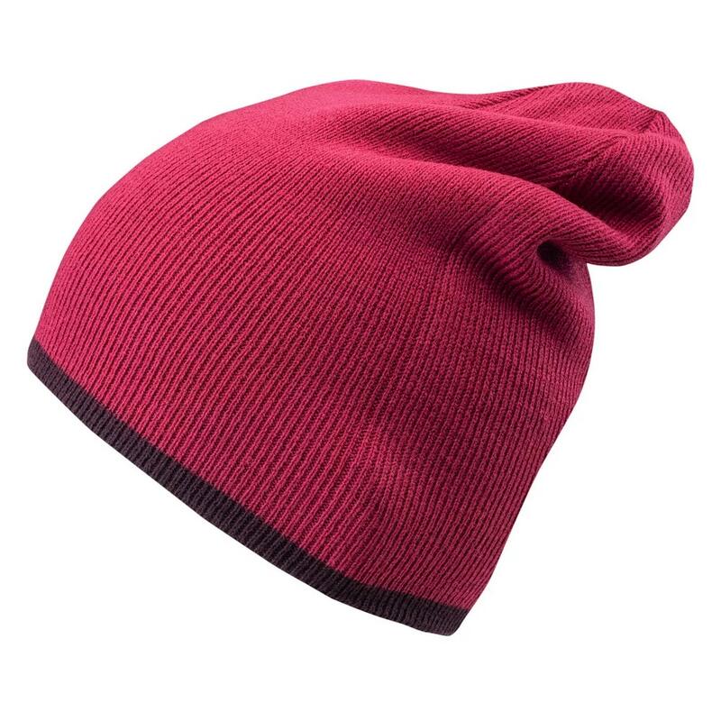 Chapéu de inverno tendência para senhora/senhora Púrpura potente/Sangria