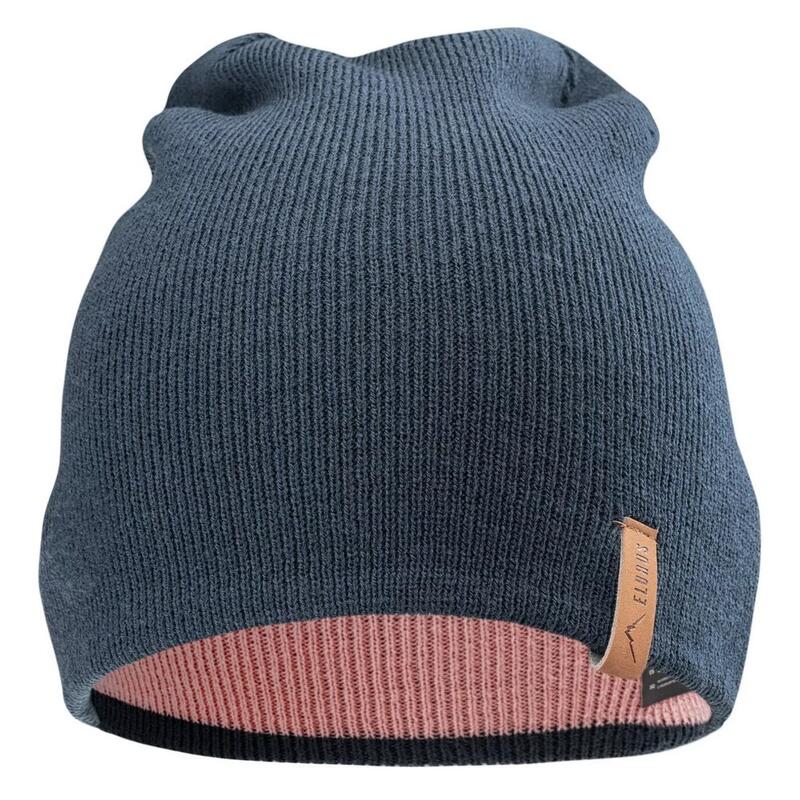 Bonnet d´hiver TREND Femme (Bleu sombre / Flamant rose)