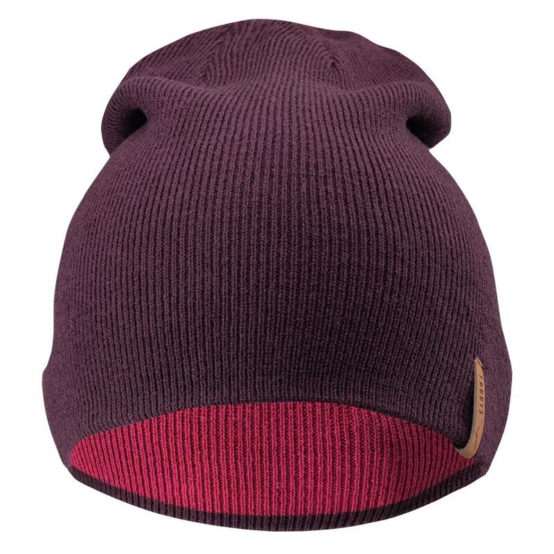 Chapéu de inverno tendência para senhora/senhora Púrpura potente/Sangria