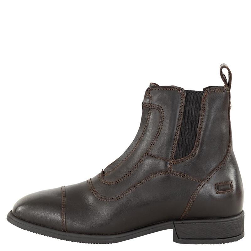 Reitstiefel aus Leder mit Reißverschluss BR Equitation Jodphur CL+ Baronesse