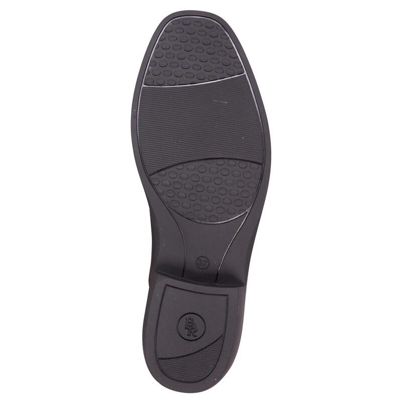 Boots d'équitation en cuir avec fermeture eclair femme BR Equitation Jodhpur CL