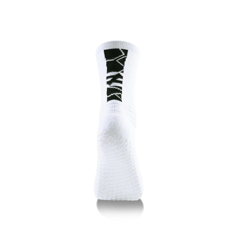 G-ZOX Cushion Grip Socks 3 Pairs (White x 2 + Black x 1  - M)
