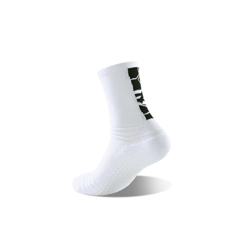 G-ZOX Cushion Grip Socks 3 Pairs (White x 2 + Black x 1  - S)