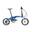 (ASSEMBLED) MU SL D9 ADULT 9-SPEED 16" FOLDING BIKE - BLUE