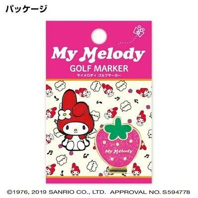 MMM001 MY MELODY GOLF BALL MARKER - PINK