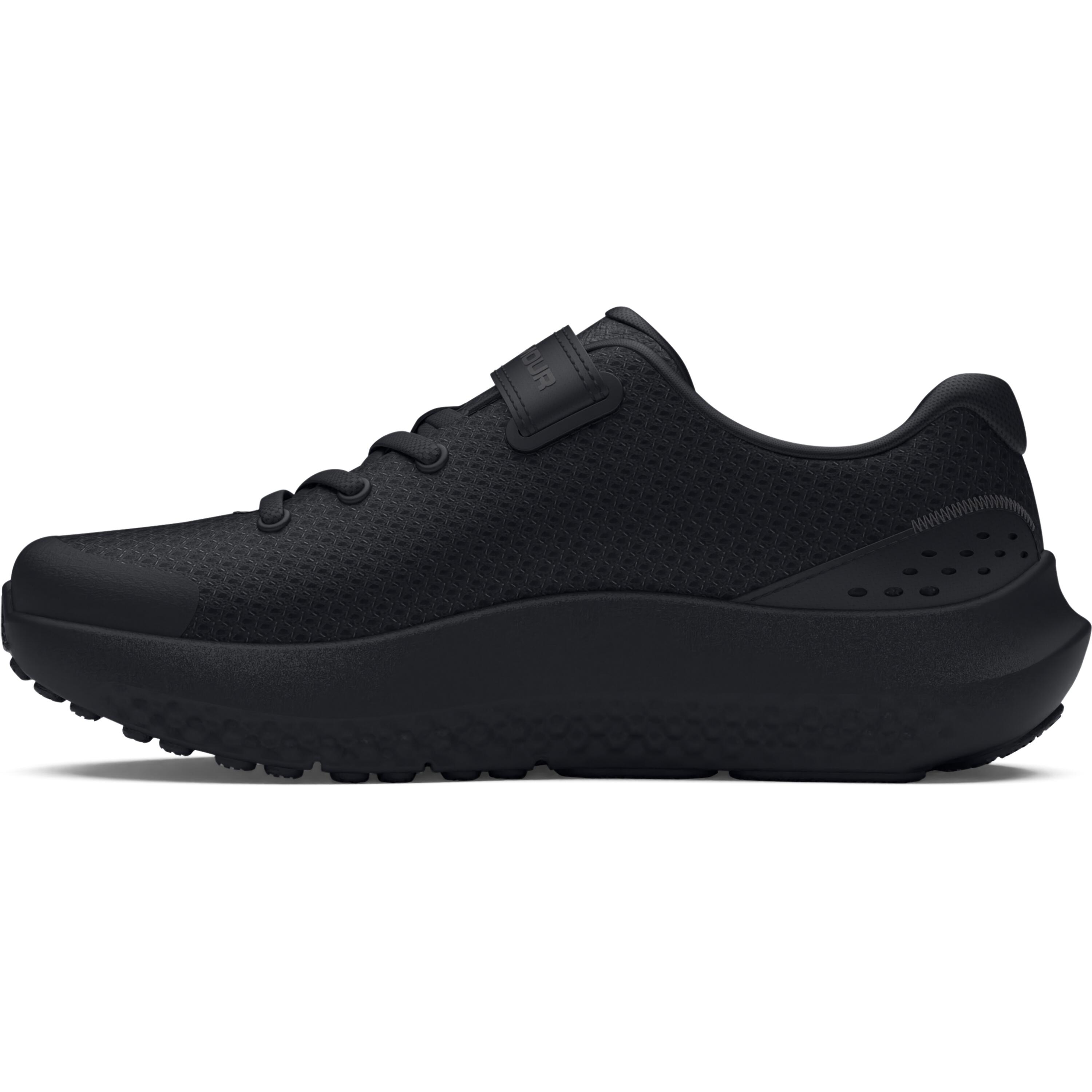 Under Armour BPS Surge 4 AC Laufschuhe Kinder 3027104 002 schwarz 5/5