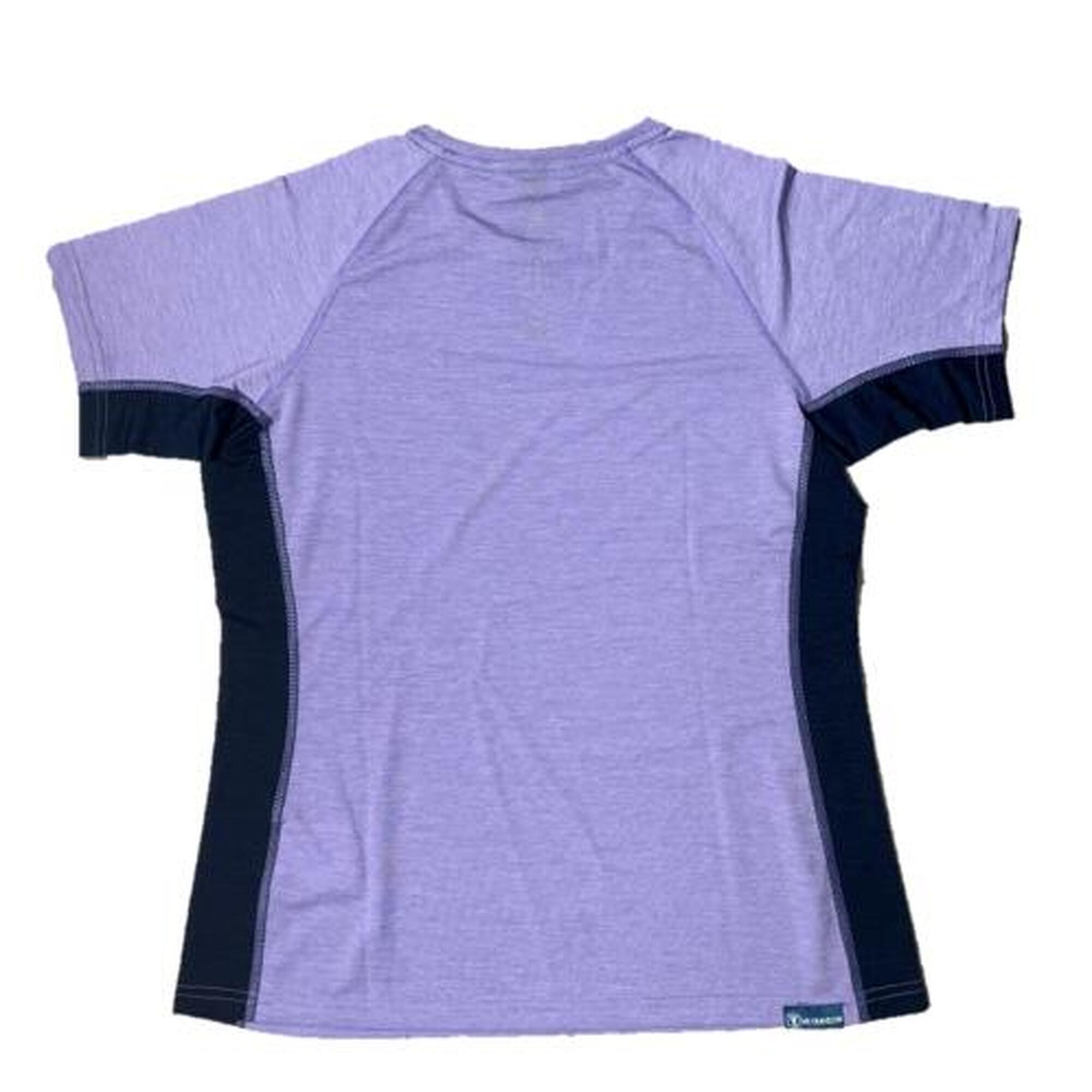 T523202 Women Cool Feeling Quick Dry Anti UV Tee - Light Purple